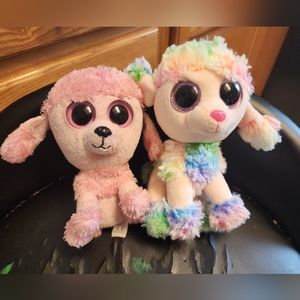 Ty beanie boo 1 poodles
